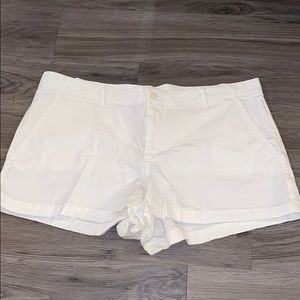 White shorts